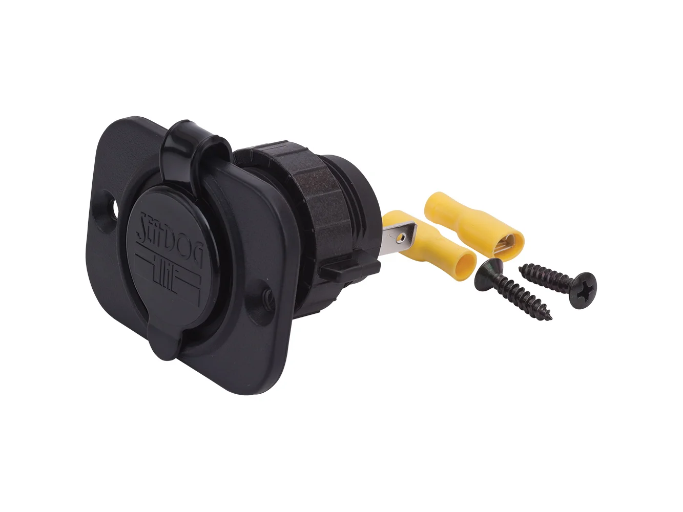 Sea-Dog Round Power Socket - 12V