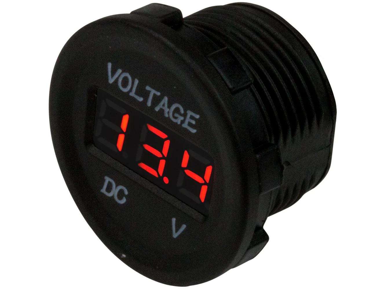 Sea-Dog Round Voltage Meter - 6V-30V