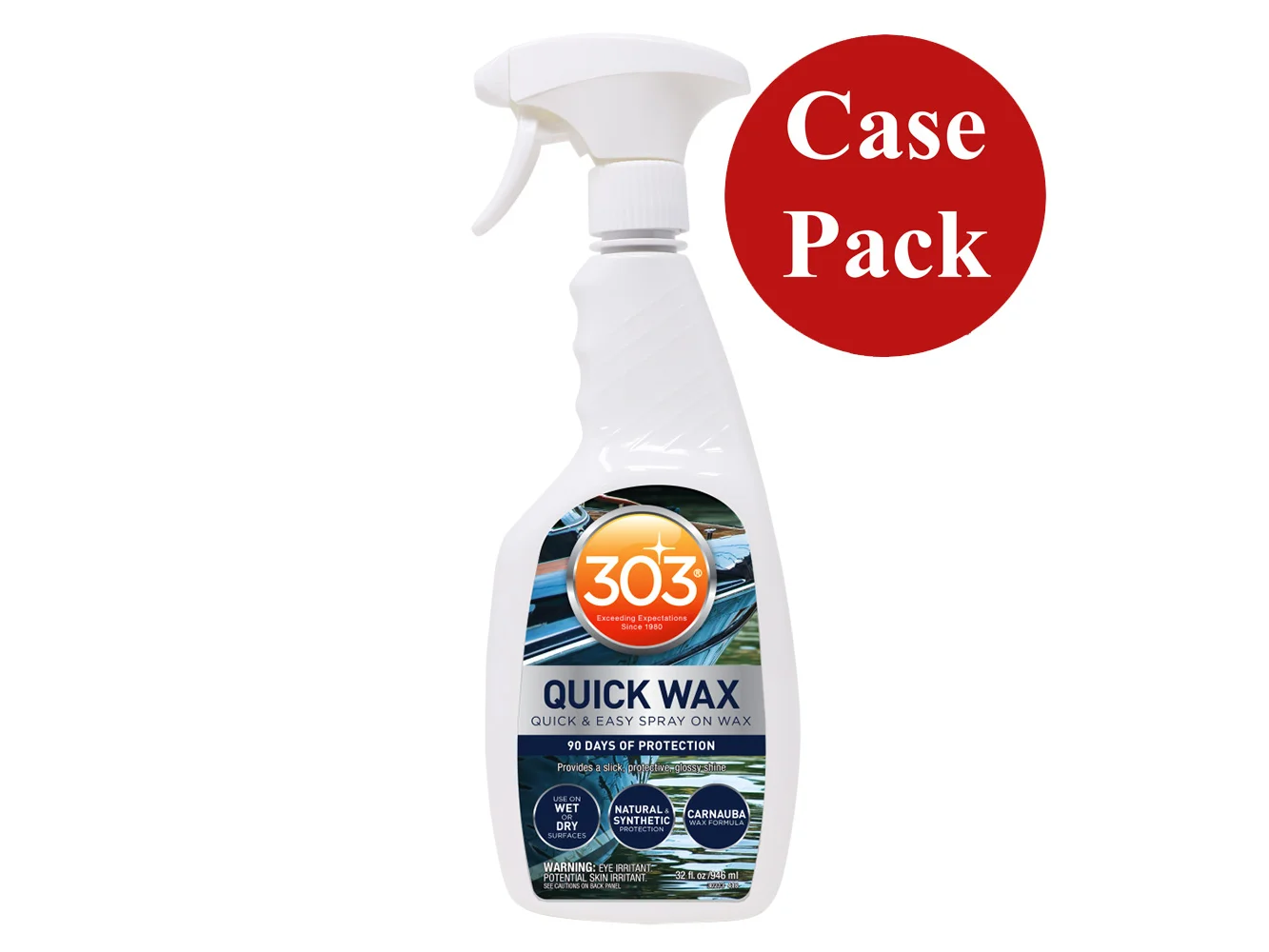 303 Marine Quick Wax - 32oz *Case of 6*