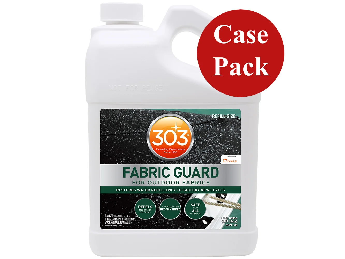 303 Marine Fabric Guard - 1 Gallon *Case of 4*