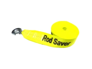 Rod Saver Heavy-Duty Winch Strap Replacement - Yellow - 3" x 25'