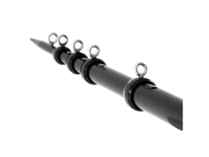 Tigress XD Telescoping Aluminum Outrigger Poles - 18' - 1-1/2" OD - Black