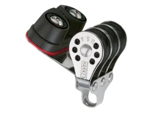 Harken 22mm Triple Micro Block w/Cam Cleat- Fishing