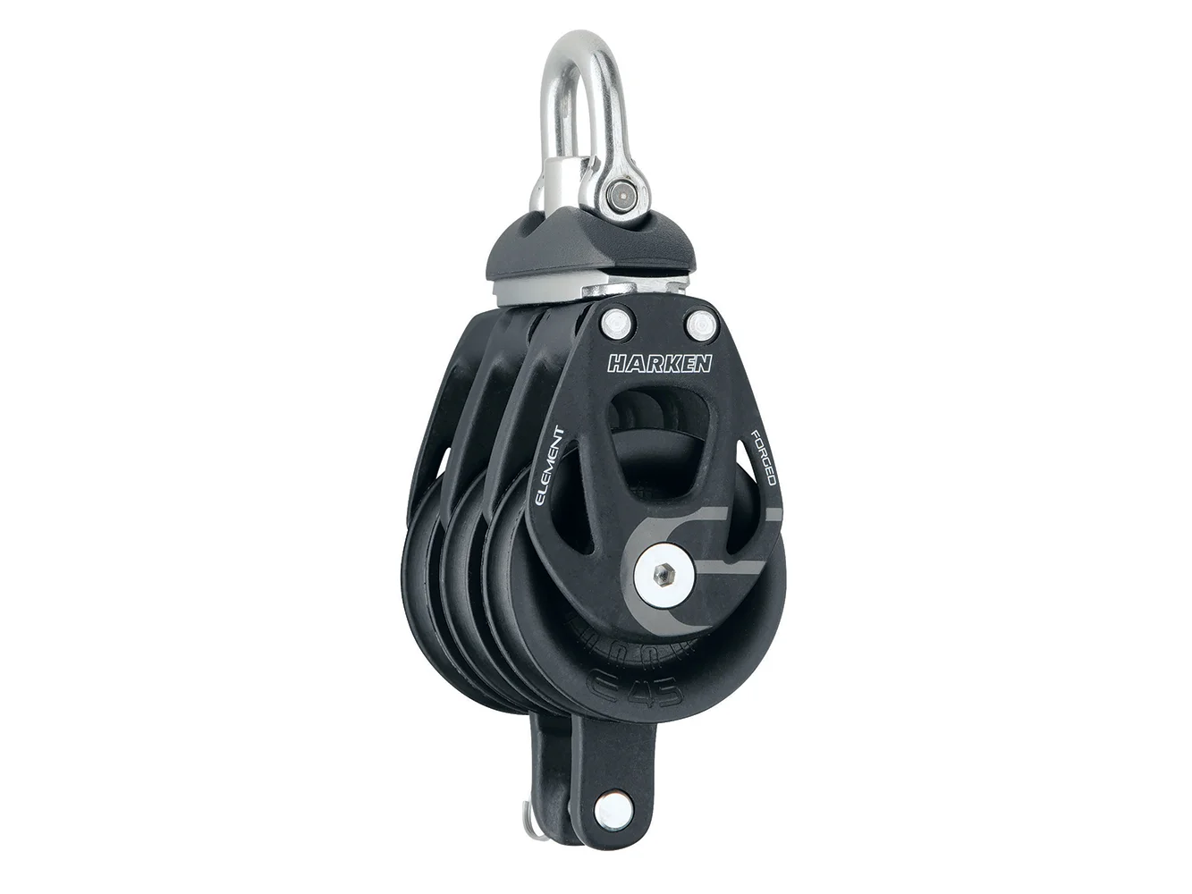 Harken 45mm Triple Element Block w/ Swivel & Becket