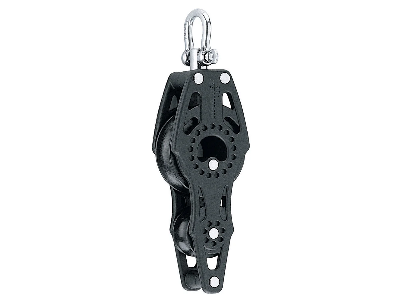 Harken 40mm Carbo Air Fiddle Block w/Swivel & Becket