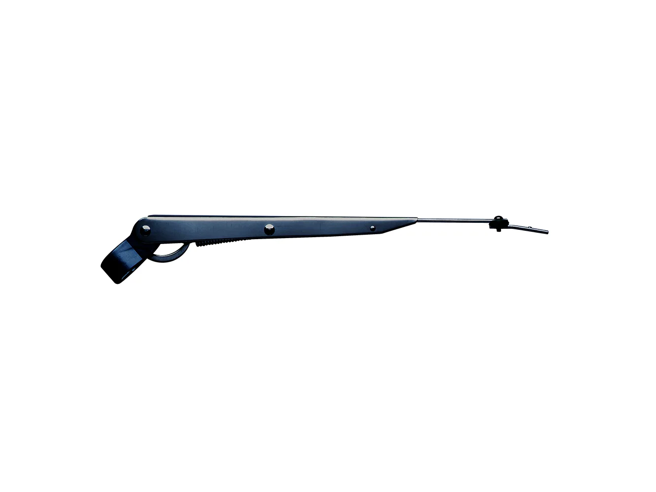 Marinco Wiper Arm Deluxe Stainless Steel - Black - Single - 10"-14"