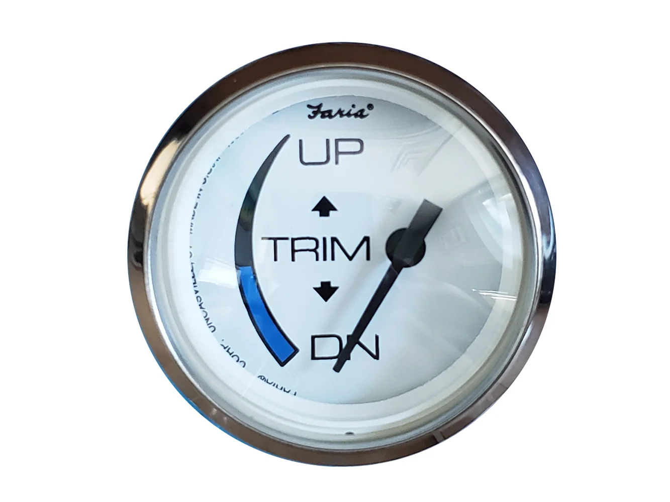 Faria Chesapeake White SS 2" Trim Gauge f/Honda Engines
