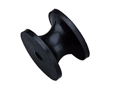 Sea-Dog Replacement Short Bow Roller - Natural Rubber/Brass Insert