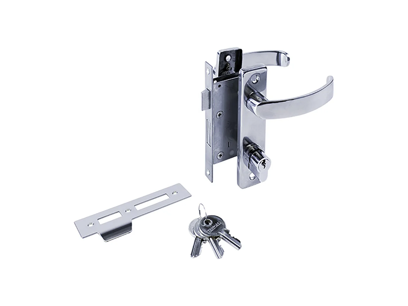 Sea-Dog Door Handle Latch - Locking - Investment Cast 316 Stainless Steel