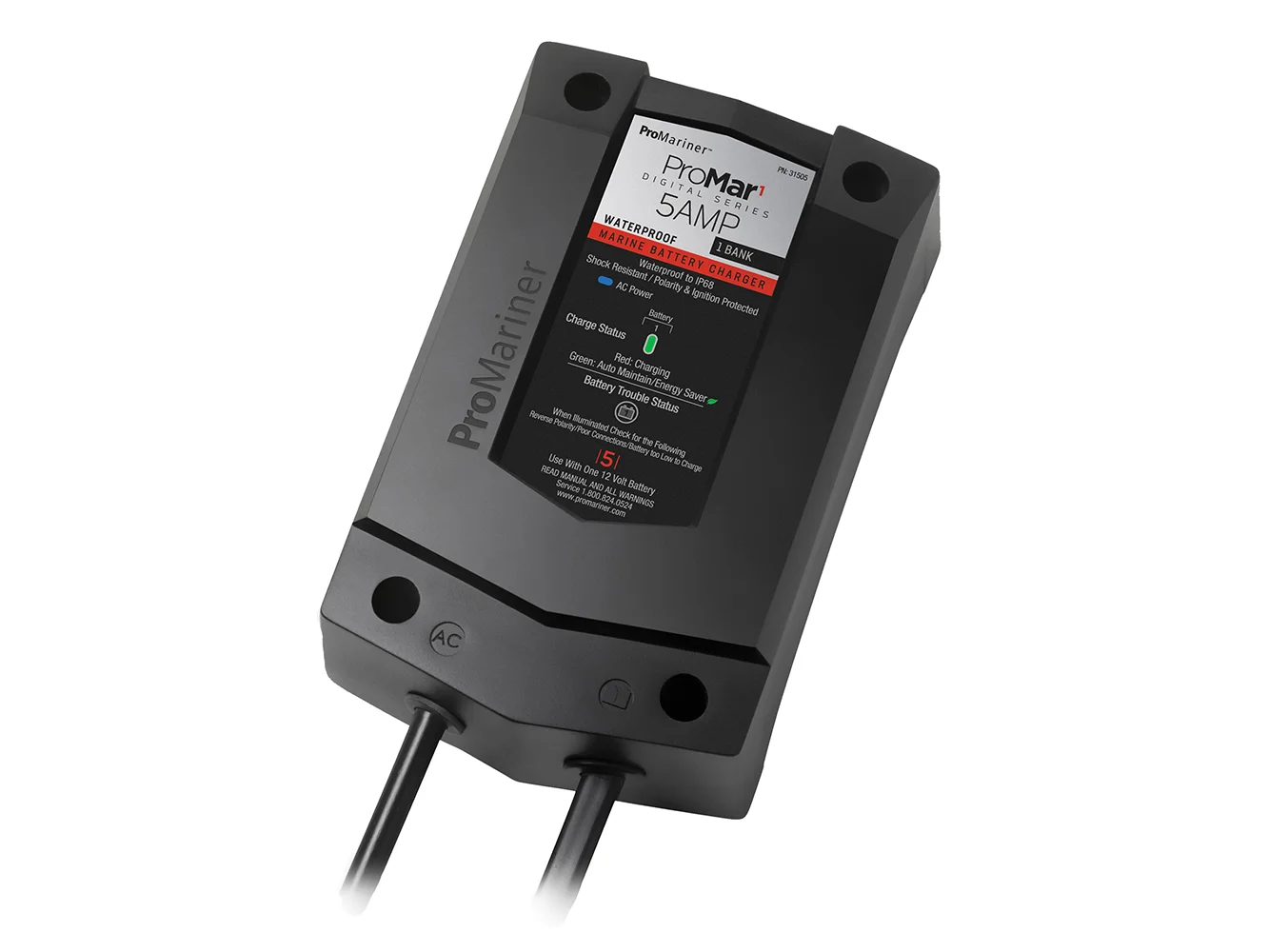 ProMariner ProMar1 DS Digital - 5 Amp - 1 Bank Charger