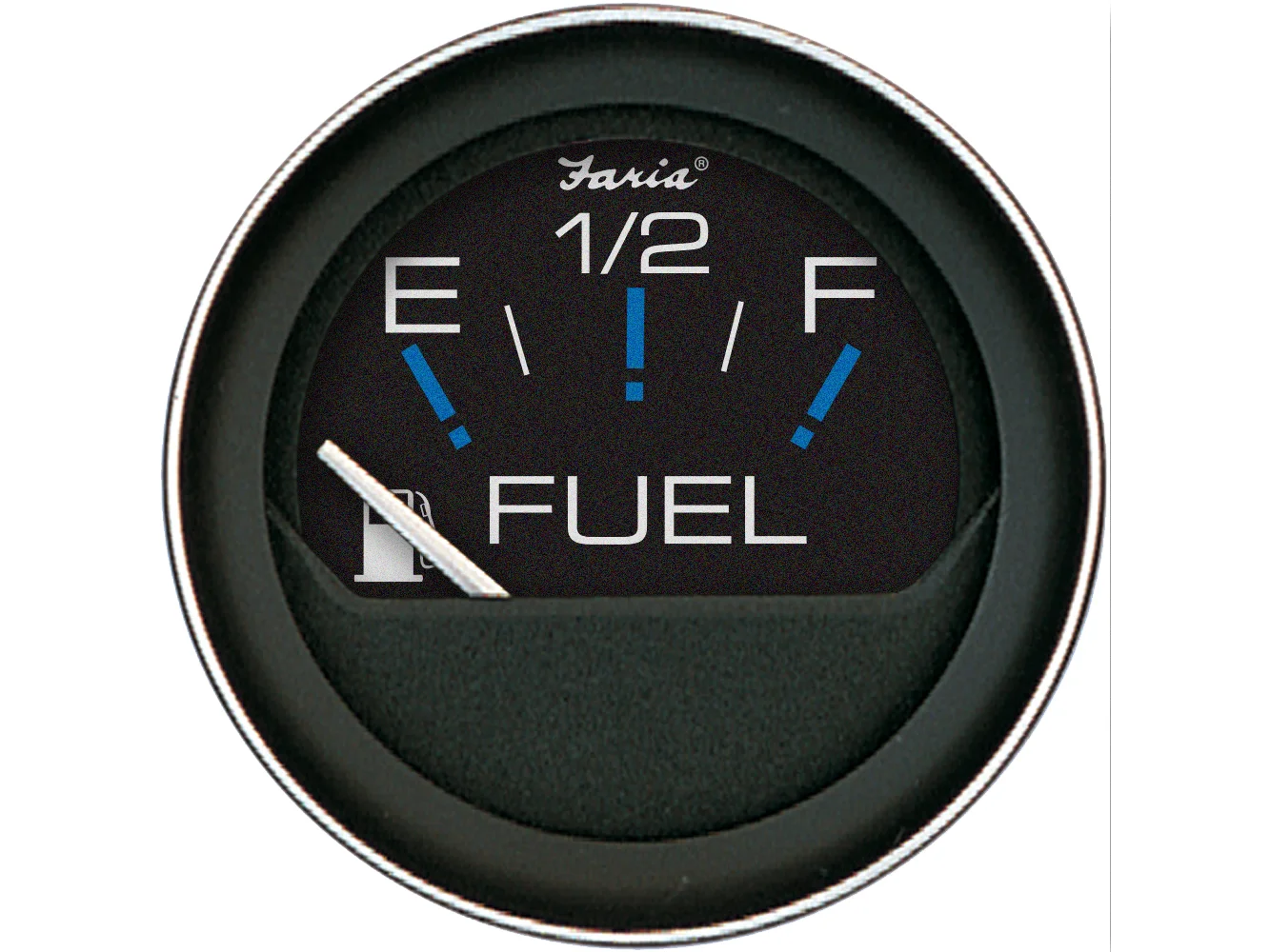 Faria Coral 2" Fuel Level Gauge (E-1/2-F)