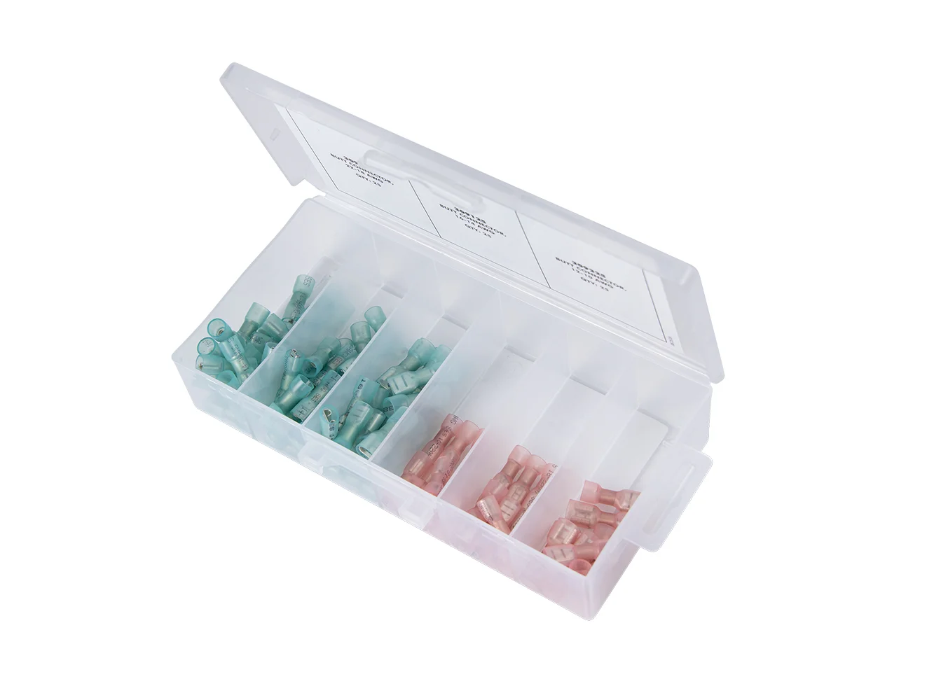 Ancor Heat Shrink Universal Speaker Connector Kit f/22-18/16-14 - Assorted 90 Piece