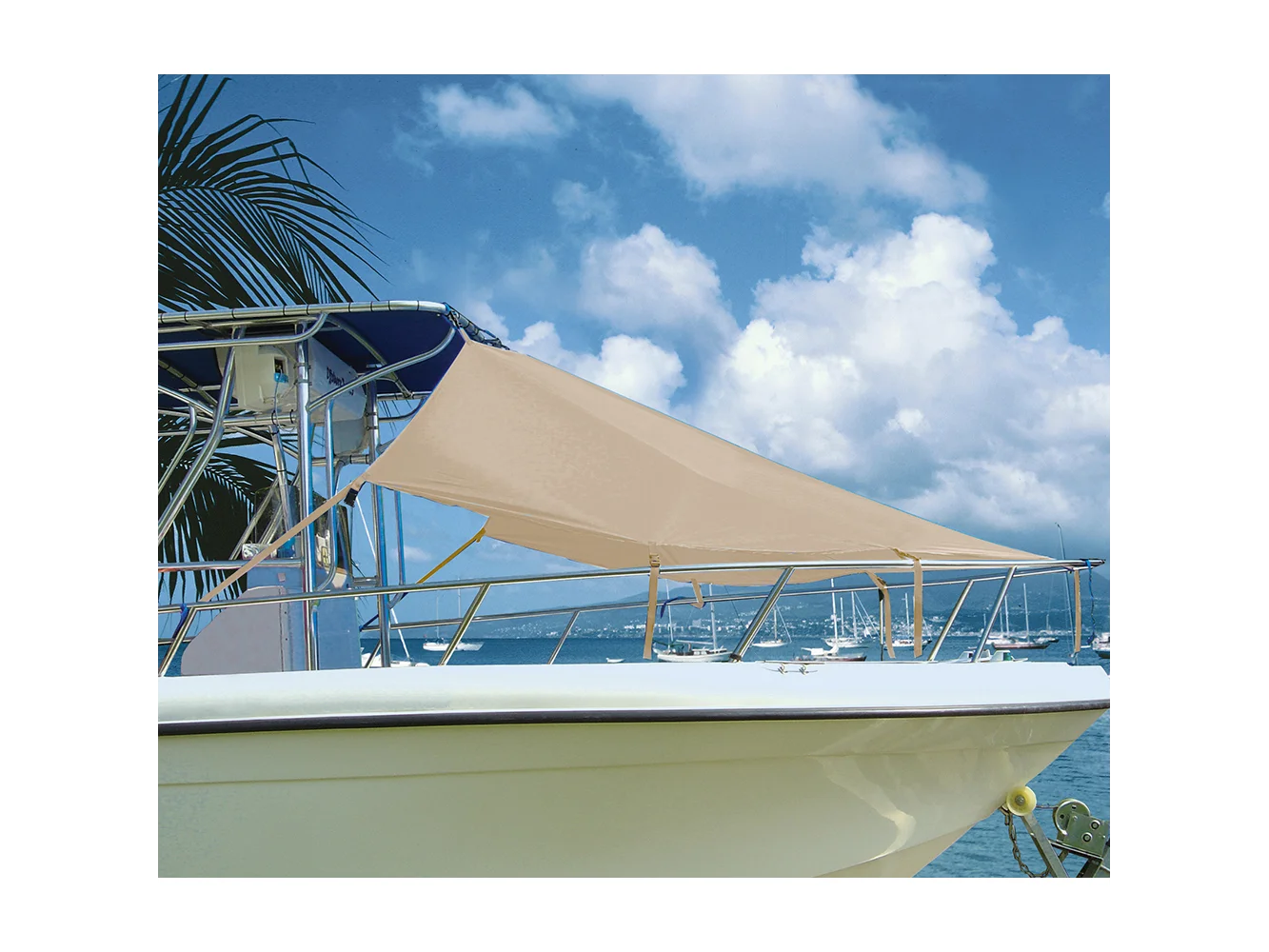 Taylor Made T-Top Bow Shade 7'L x 102"W - Sand