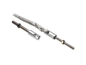 C. Sherman Johnson Splice Eye w/Threded Stud: 1/4"-28 x 2-1/2" LH w/Splice Eye