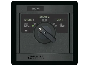 Blue Sea 1482 120V AC Rotary 30A OFF + 3 Sources