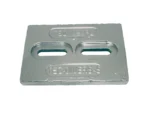 Tecnoseal Mini Zinc Plate Anode 6" x 4" x 1/2"