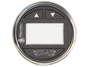 T-H Marine ATLAS&trade; Hydraulic Gauge Kit f/4" & 8" ATLAS&trade; Jack Plates - Stainless Steel Bezel