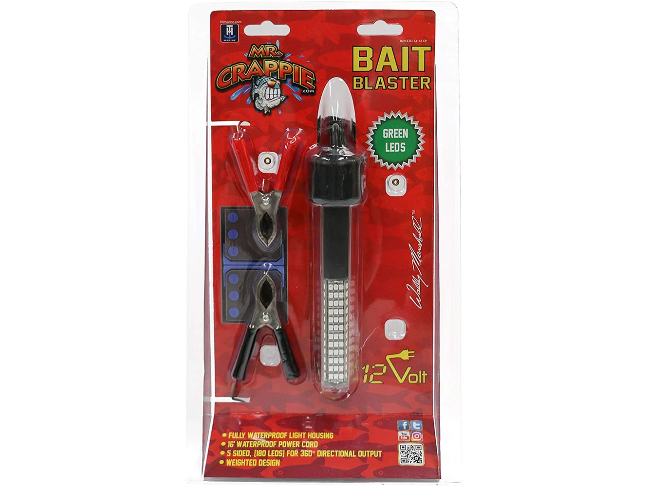 T-H Marine Mr. Crappie Bait Blaster - Underwater Green Light
