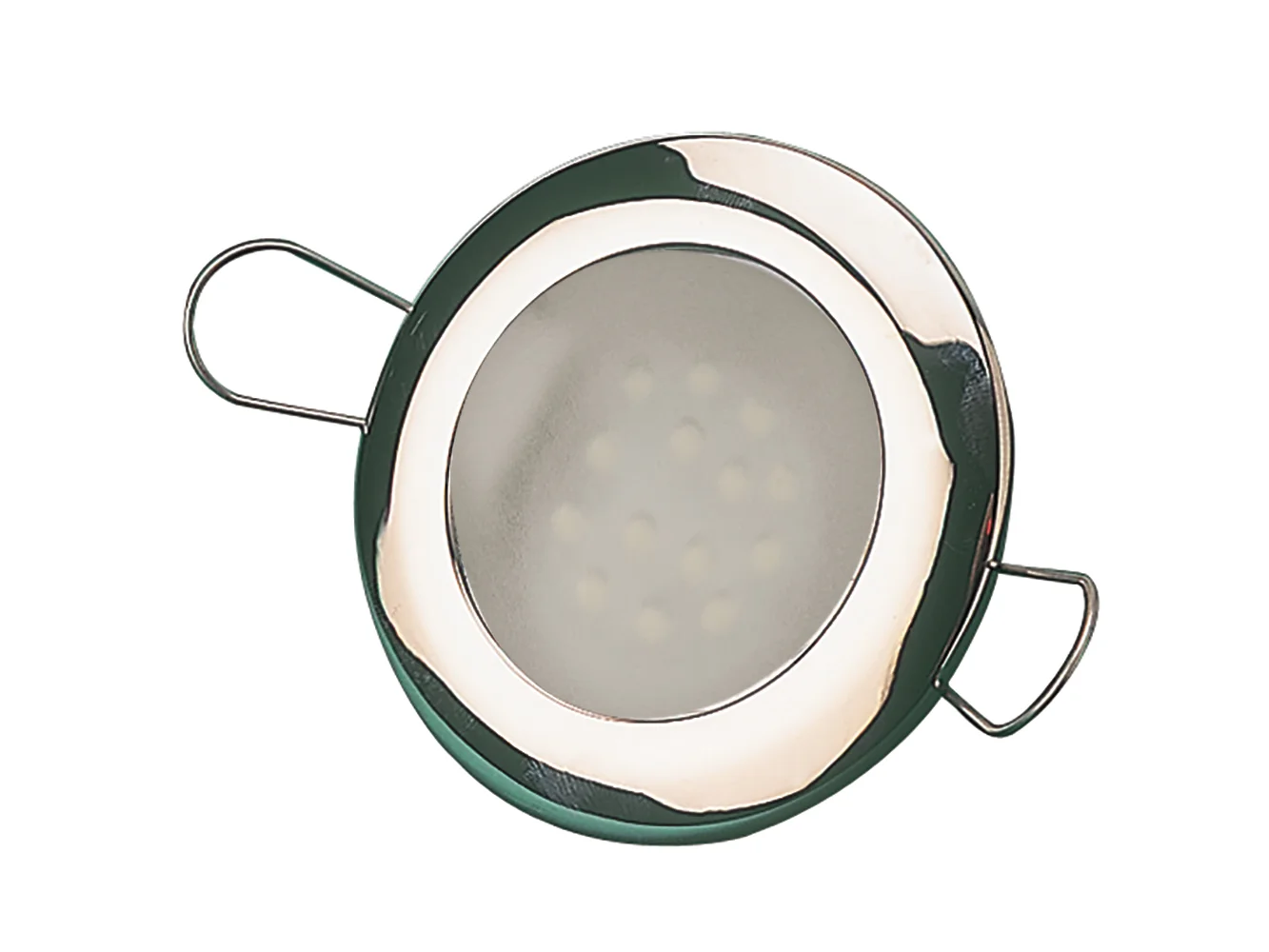 Sea-Dog LED Overhead Light 2-7/16" - Brushed Finish - 60 Lumens - Frosted Lens - Stamped 304 Stainless Steel