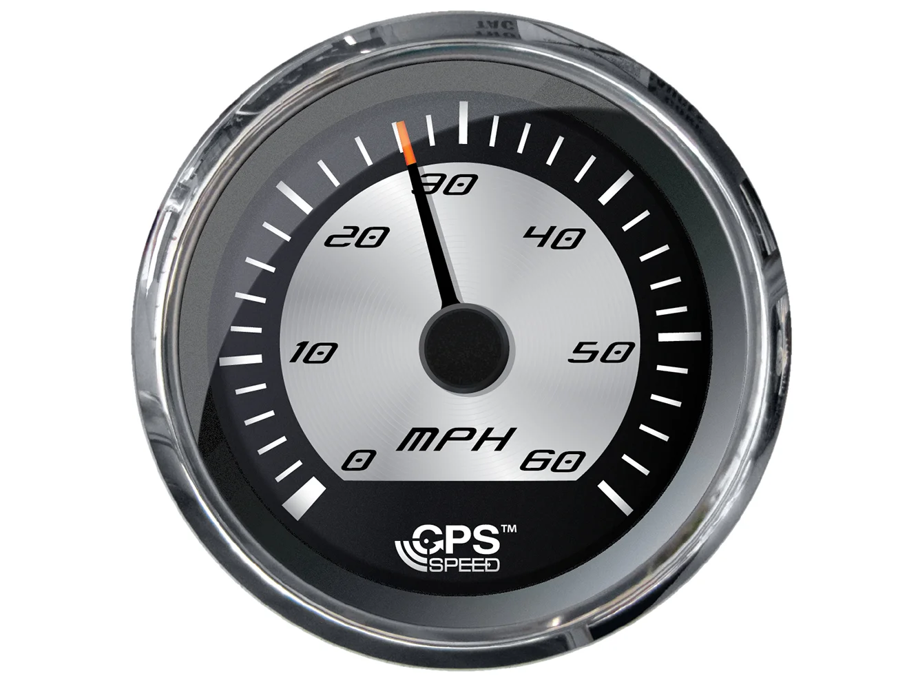 Faria Platinum 4" Speedometer - 60MPH - GPS