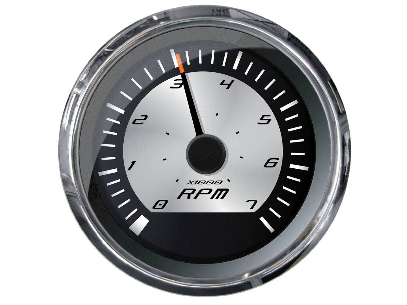 Faria Platinum 4" Tachometer - 7000 RPM (Gas - Inboard, Outboard & I/O)