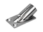 Sea-Dog Rail Base Fitting Rectangular Base 30° 316 Stainless Steel 1-7/8" x 3-3/16" - 1" OD
