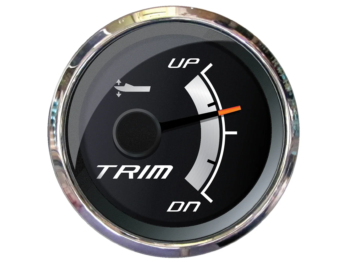 Faria Platinum 2" Trim Gauge f/Mercury, Mariner, Mercruiser, Volvo DP, Yamaha 2001 & Newer