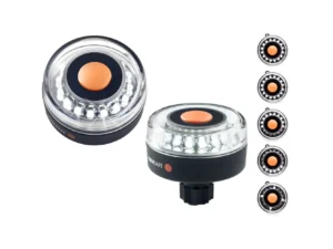 Navisafe Navilight All-White 5 Mode 360&deg; 2NM w/RAILBLAZA Base