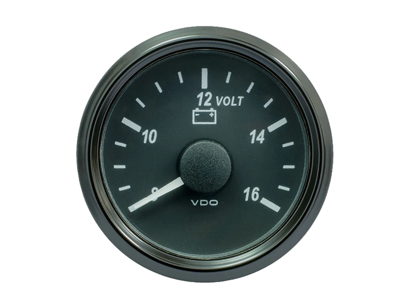 VDO SingleViu 52mm (2-1/16") Voltmeter f/12V Systems