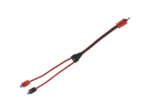 DS18 Advance Ultra Flex RCA Y Connector Cable - 2 Female to 1 Male