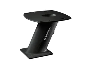 Scanstrut APT-250-01-B - Aluminum PowerTower&reg; Radar Mount - 10" Aft Leaning - Black