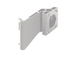 MINN KOTA Raptor Jack Plate Adapter Bracket - Starboard, 2" Setback, 4" Rise, White | 1810365
