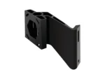 MINN KOTA Raptor Jack Plate Adapter Bracket - Port, 2" Setback, 4" Rise, Black | 1810361