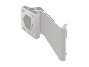MINN KOTA Raptor Jack Plate Adapter Bracket - Port, 2" Setback, 6" Rise, White | 1810368