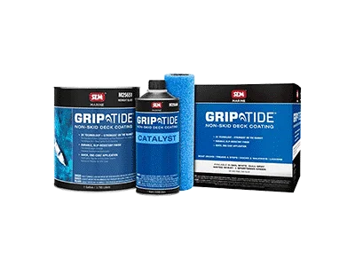 SEM GripTide™ Non-Skid Deck Coating Kit - Midnight Black
