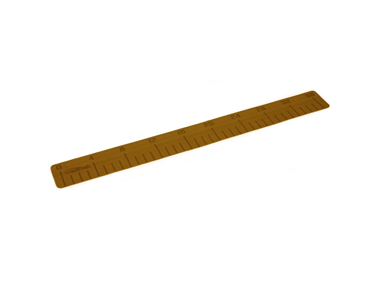 SeaDek 36" Fish Ruler - Mocha Brushed w/SeaDek Logo