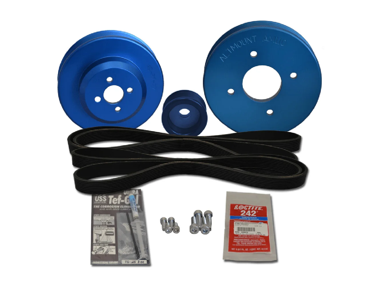 Balmar Pulley Kit f/Yanmar 3JH2-TE, 3JH2-E