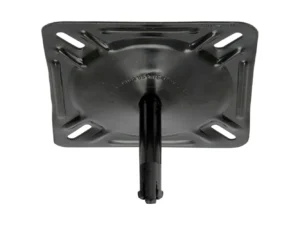Springfield KingPin&trade; 7" x 7" Seat Mount w/o Spring - E-Coat Finish