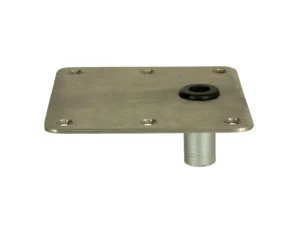 Springfield KingPin&trade; 7" x 7" Offset - Stainless Steel - Square Base (Standard)