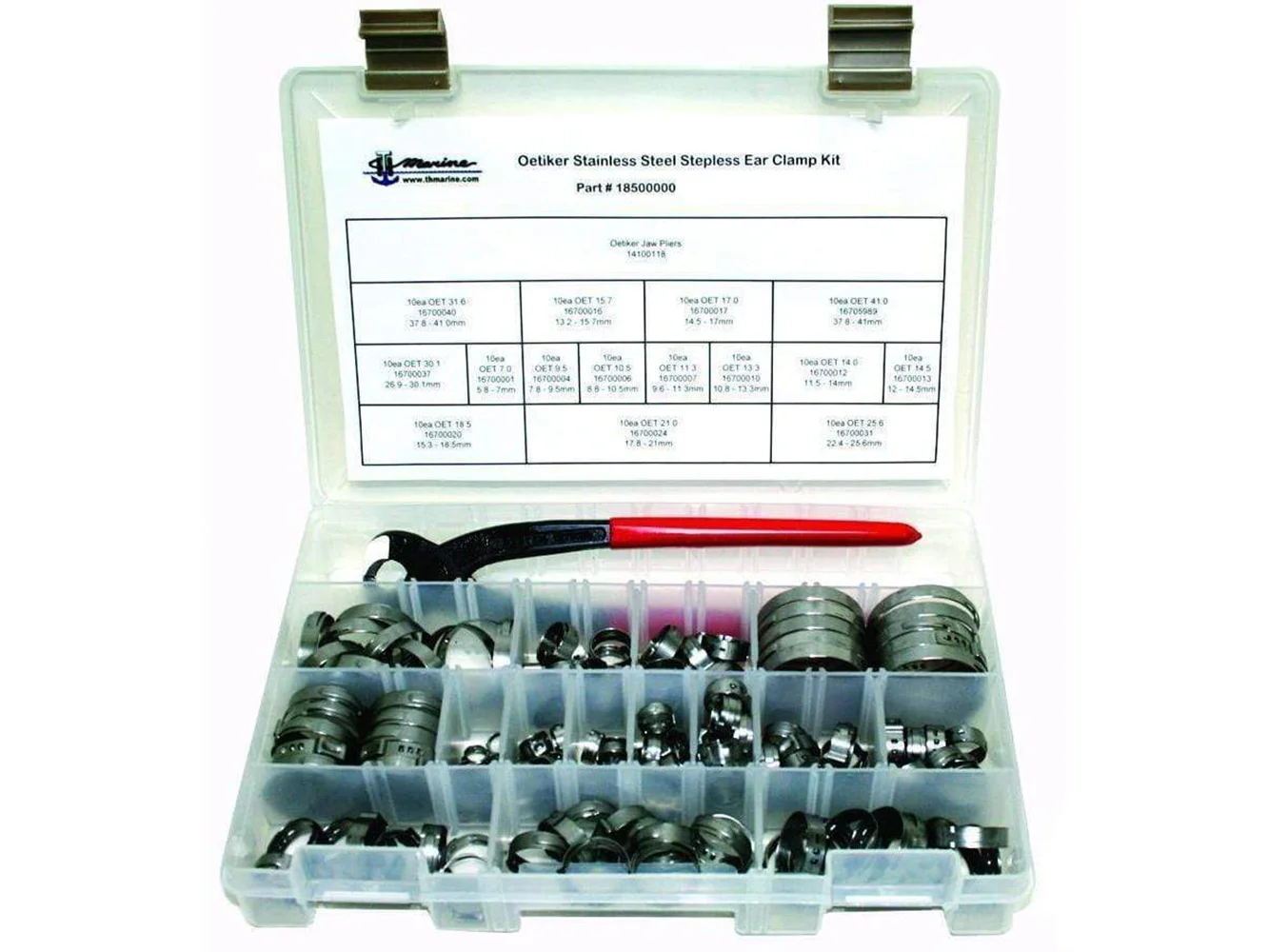 T-H Marine Oetiker Stepless Clamp Kit w/Pliers