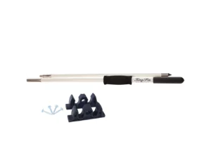 Panther 12' King Pin Anchor Pole - 2-Piece - White