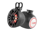DS18 HYDRO 8" Compact Wakeboard Pod Tower w/RGB Light - 375W - Black