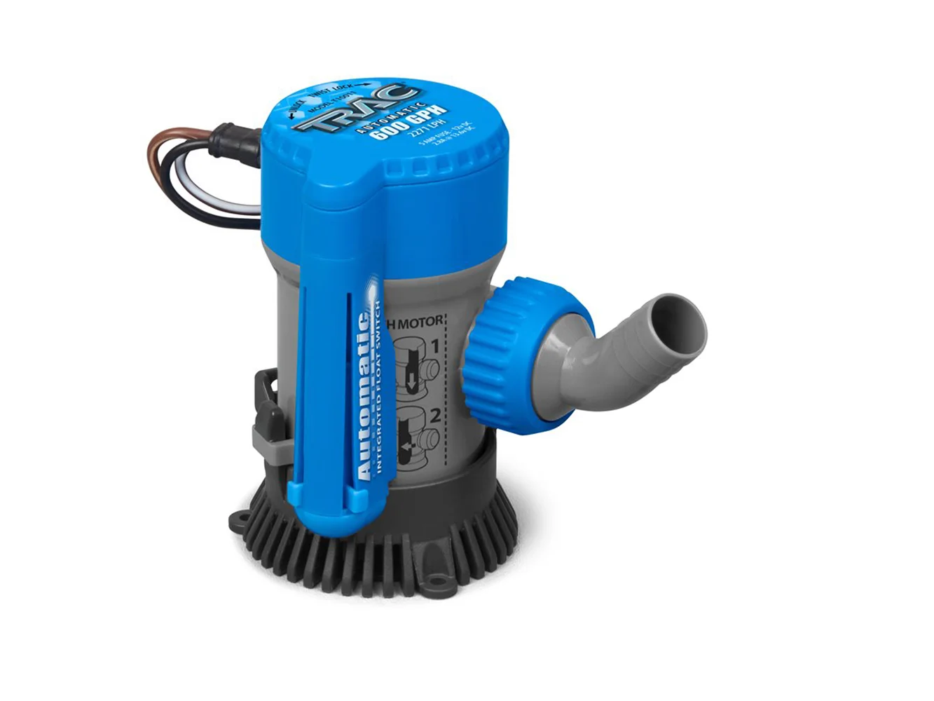 TRAC Outdoor Bilge Pump - 600 GPH - Automatic