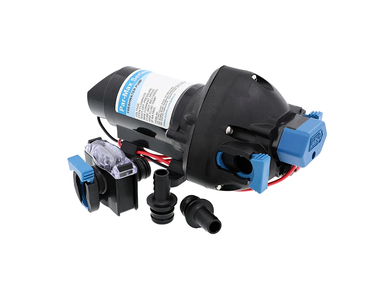 Jabsco Par-Max 3 Water Pressure Pump - 24V - 3 GPM - 25 PSI