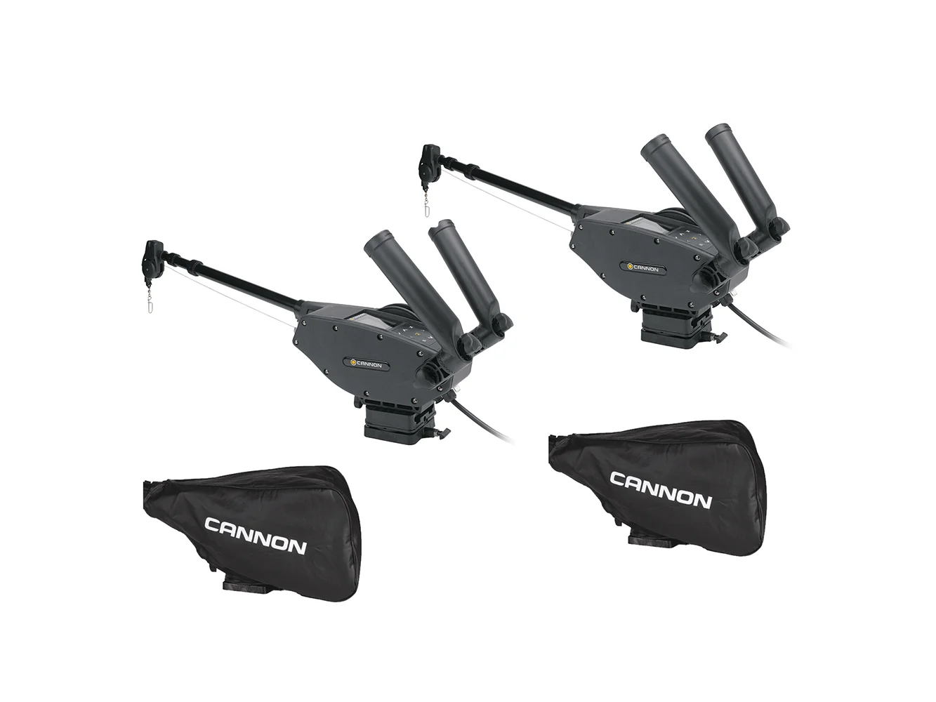 Cannon Optimum™ 10 BT Electric Downrigger 2-Pack w/Black Covers
