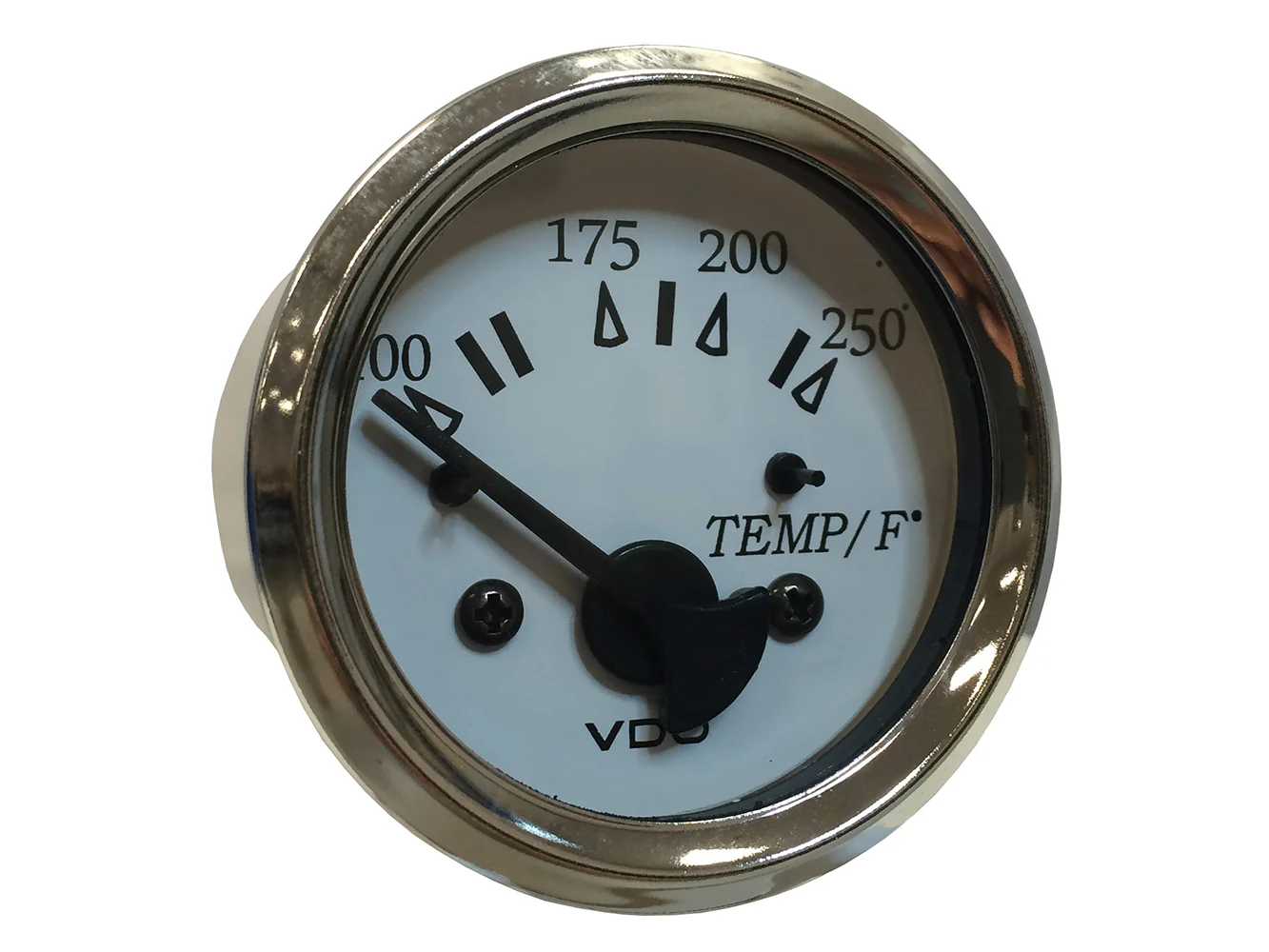 VDO Cockpit Marine 52MM (2-1/16") Water Temp. Gauge - 0-250°F - White Dial/Chrome Bezel