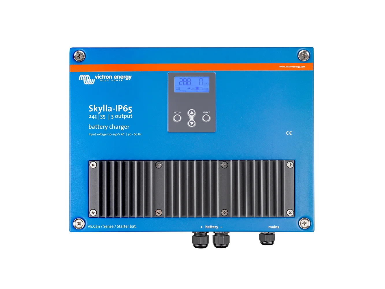 Victron Skylla-IP65 24/35 3-Bank 120-240VAC Battery Charger