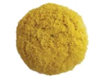Presta Yellow Blended Wool Medium Cutting Pad - 9" Screw-On Pad