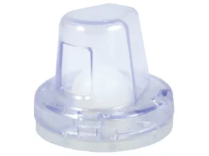 T-H Marine Flow-Max&trade; Ball Scupper - Clear