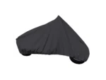 Carver Sun-Dura Full Dress Touring Motorcycle w/No/Low Windshield Cover - Black